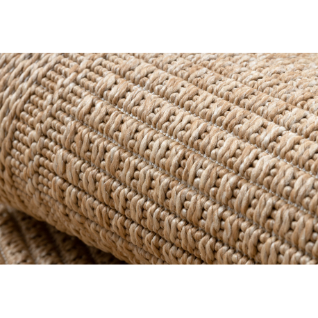 Carpet, runner TIMO 5979 SISAL outdoor frame dark beige - Image 10