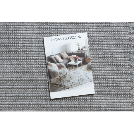 Carpet, runner TIMO 5979 SISAL outdoor frame light grey - Image 2