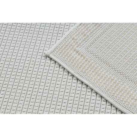 Carpet, runner TIMO 5979 SISAL outdoor frame white - Image 3