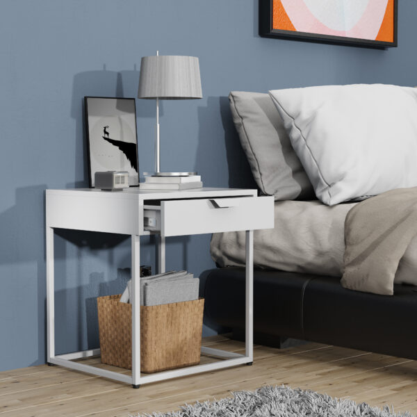 Öökapp Flokas S,valge - Image 3
