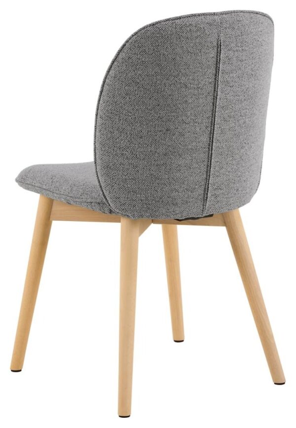 Söögitoolide komplekt Cindy 2tk, hall - Image 4
