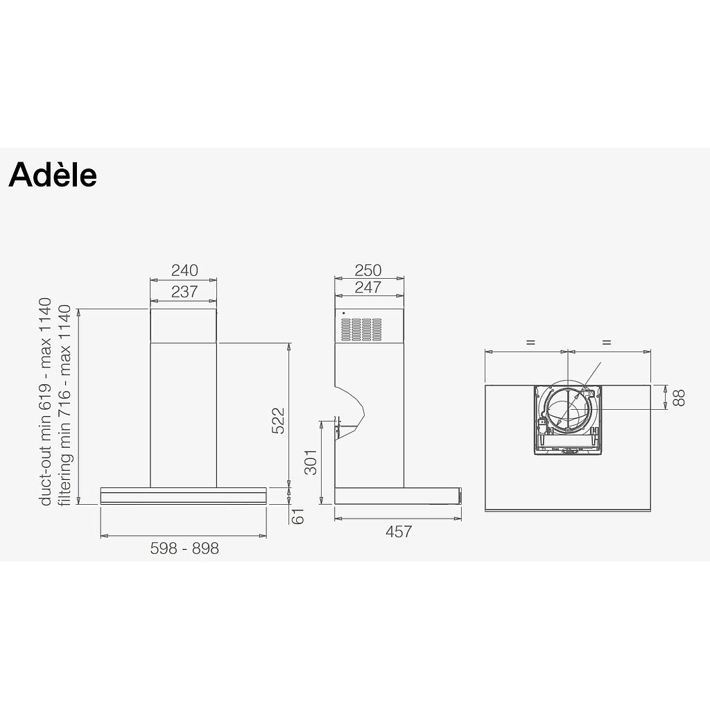 Õhupuhasti ELICA ADÉLE BLIX/A/60 - Image 3