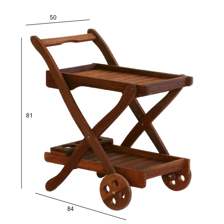 Serveerimislaud VICTORIA 84x50xH81cm, meranti - Image 3