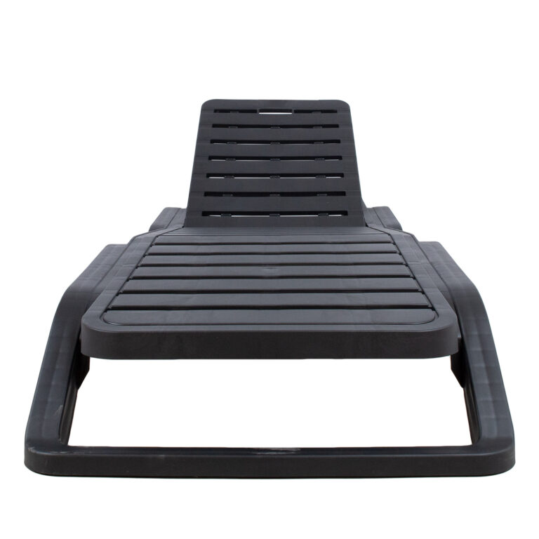 Lamamistool SCIROCCO 71x187xH44cm, tumehall, plastik - Image 4