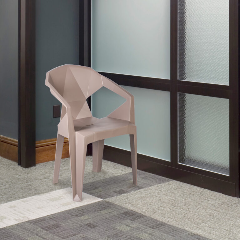 Tool MUZE 56x50,6xH80cm, taupe plastik - Image 3