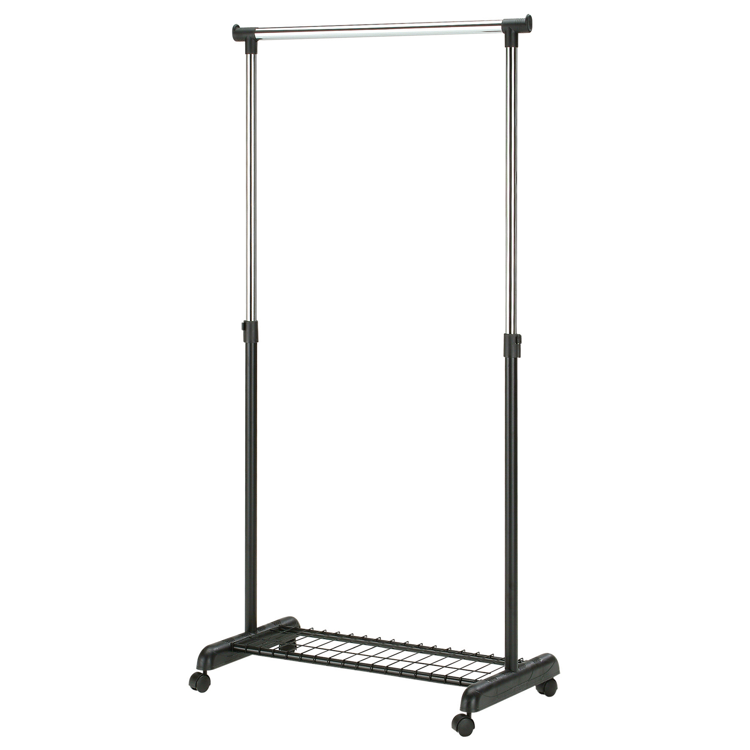 Stange FRANK 83x43xH93,5-168cm, must/kroom