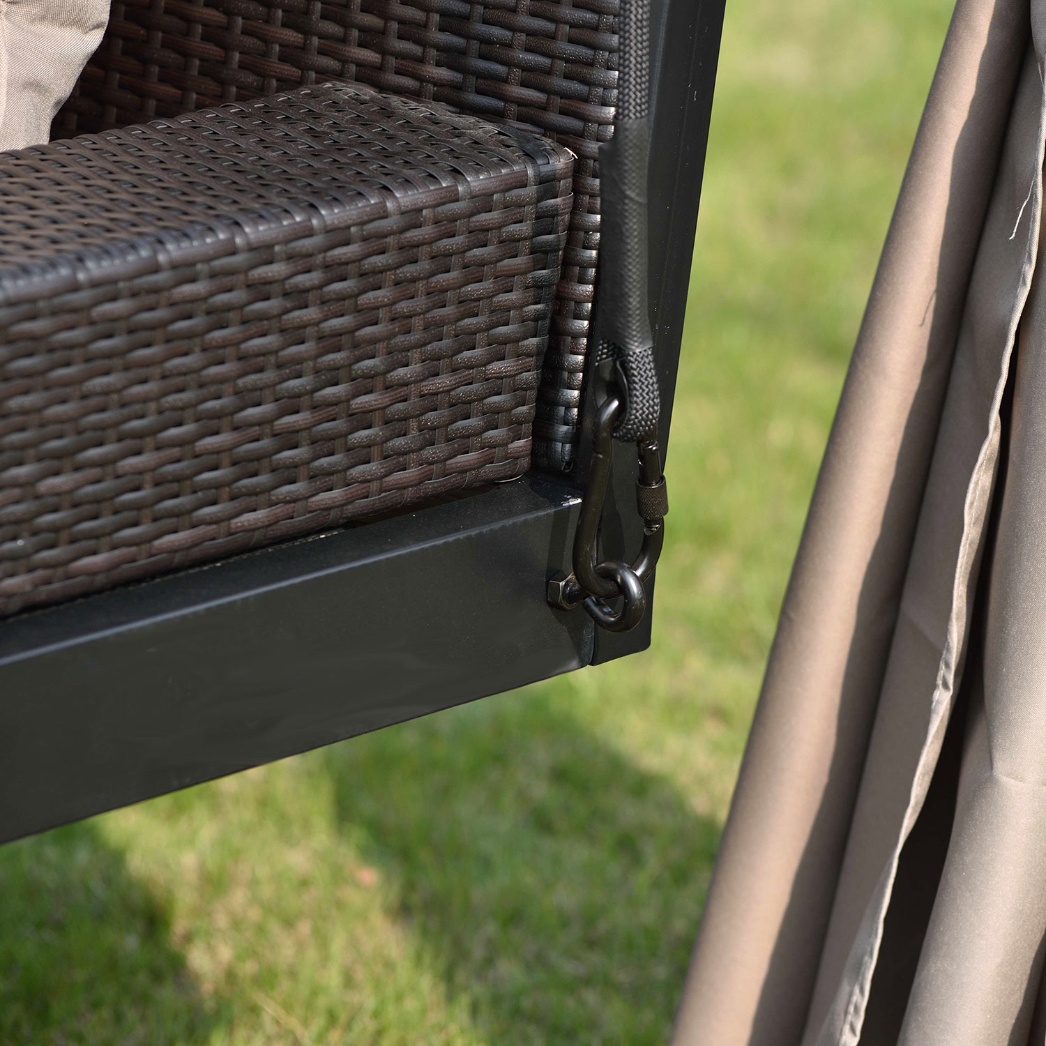 Aiakiik BARCELONA 236x180xH210cm, pruun/beež