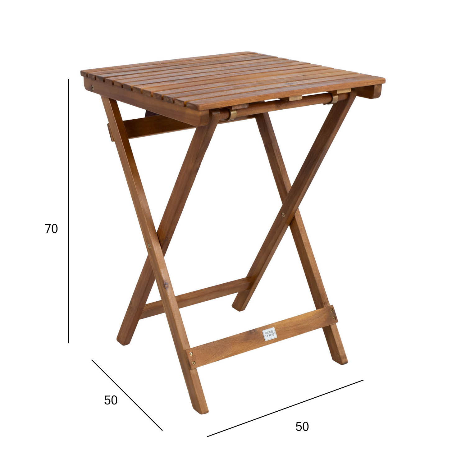 Laud GWEN 50x50xH70cm, akaatsia