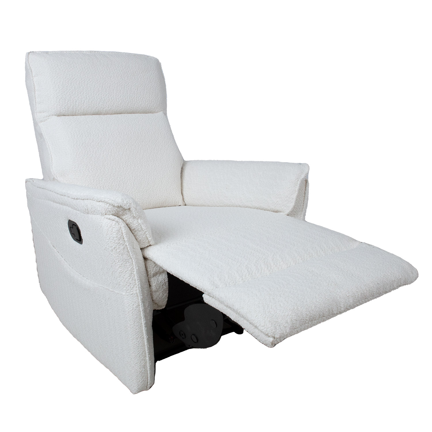 Tugitool GERRY manuaalne recliner 76x92xH101cm, valge