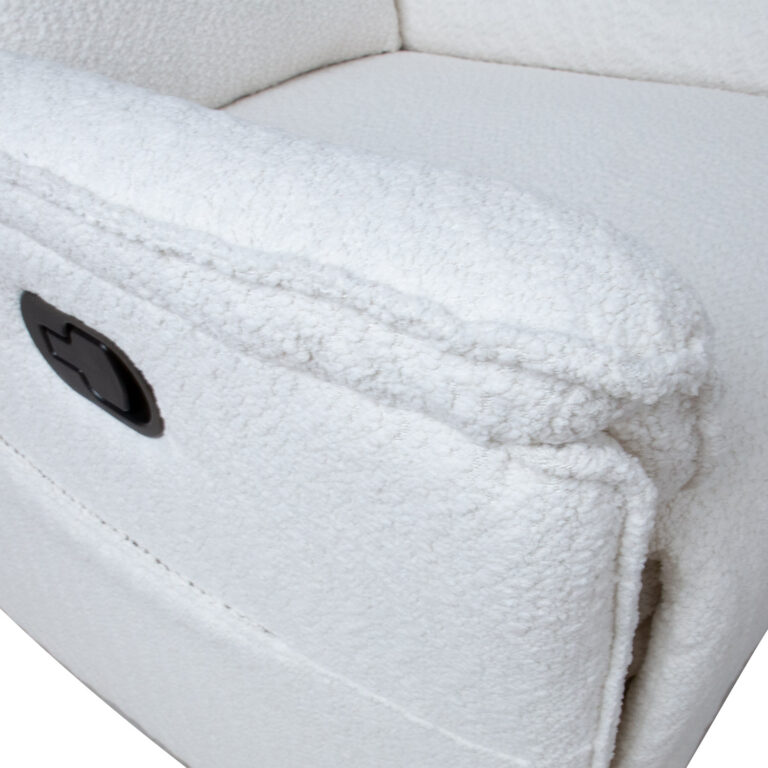 Tugitool GERRY manuaalne recliner 76x92xH101cm, valge - Image 8