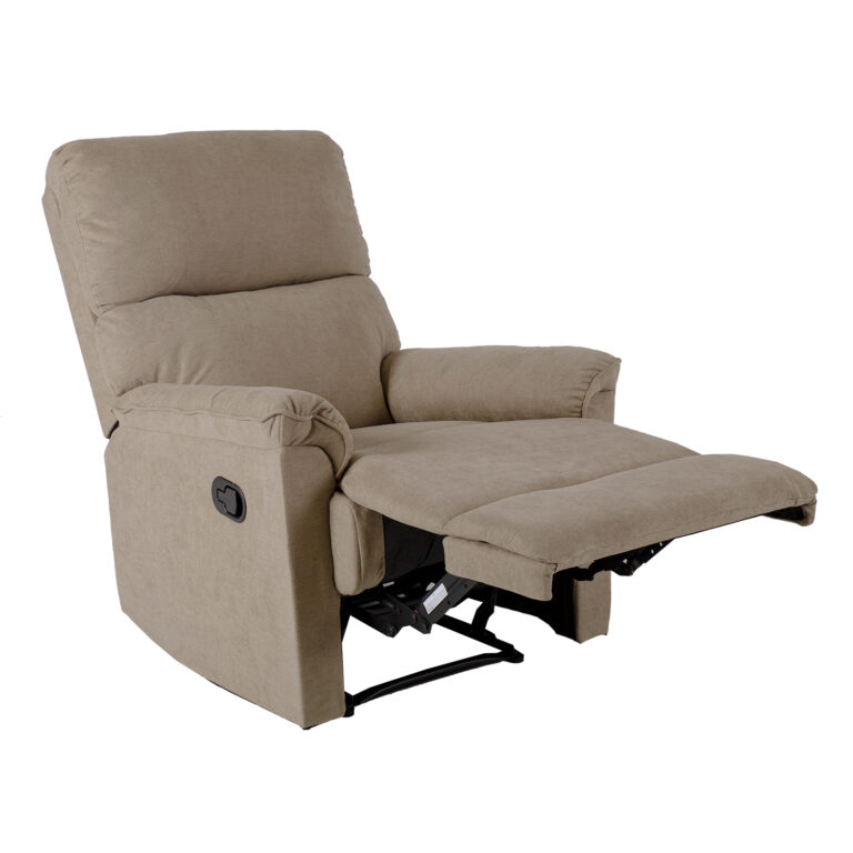 Tugitool GUSTAV manuaalne recliner 80x92xH104cm, tumebeež - Image 3