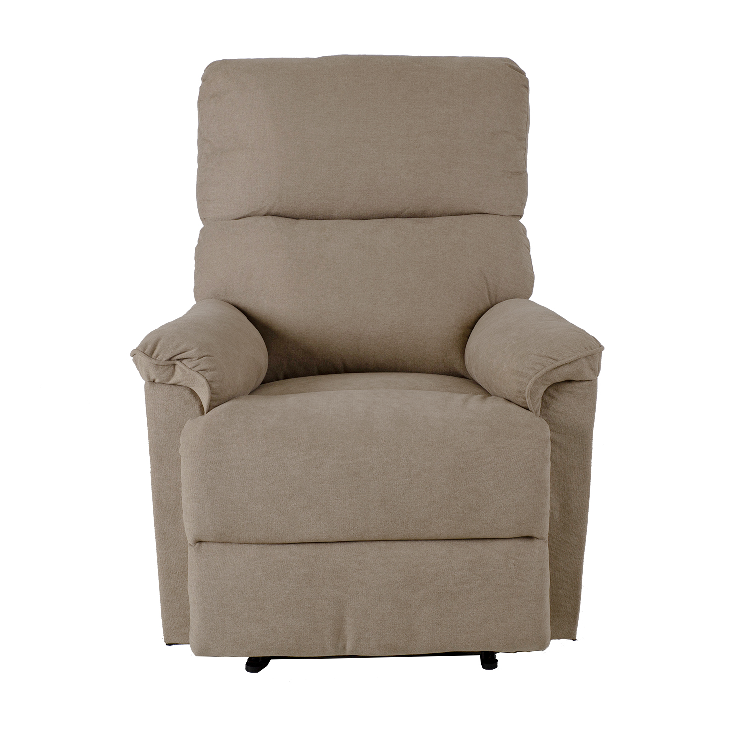 Tugitool GUSTAV manuaalne recliner 80x92xH104cm, tumebeež
