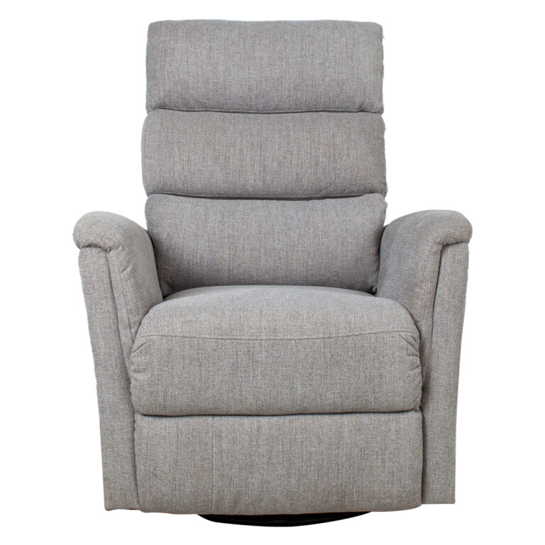 Tugitool BARCLAY kiikuv ja pöörlev manuaalne recliner 79x86xH105cm, helehall - Image 2