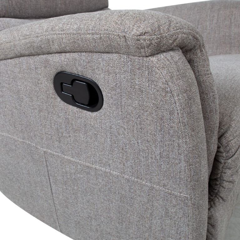 Tugitool BARCLAY kiikuv ja pöörlev manuaalne recliner 79x86xH105cm, helehall - Image 6