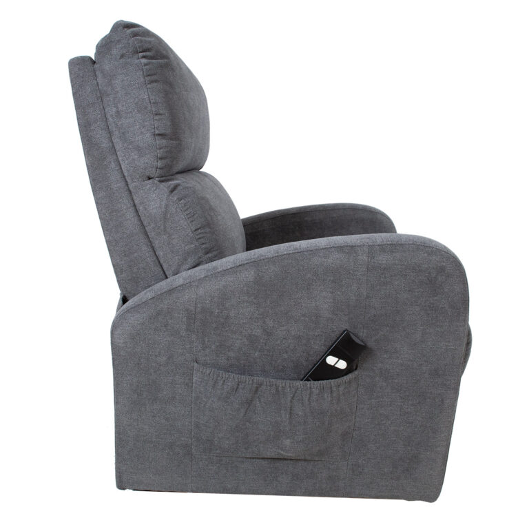 Tugitool BARNY elektriline lift recliner 72x93xH104cm, hall - Image 4