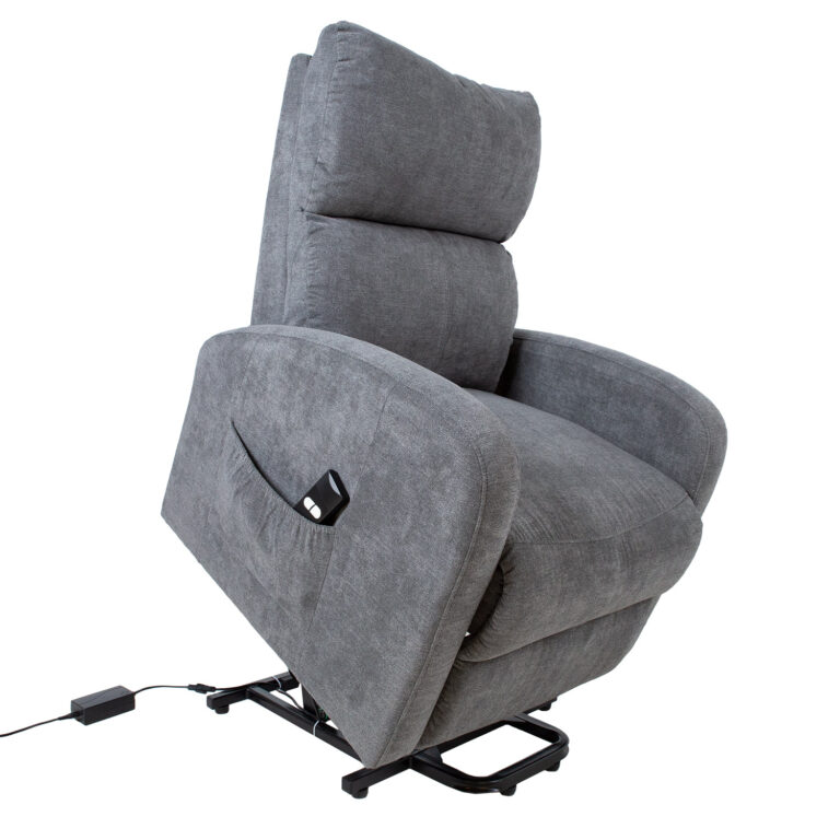 Tugitool BARNY elektriline lift recliner 72x93xH104cm, hall - Image 7
