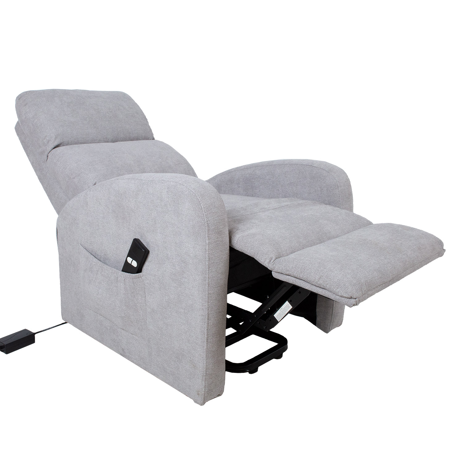 Tugitool BARNY elektriline lift recliner 72x93xH104cm, helehall