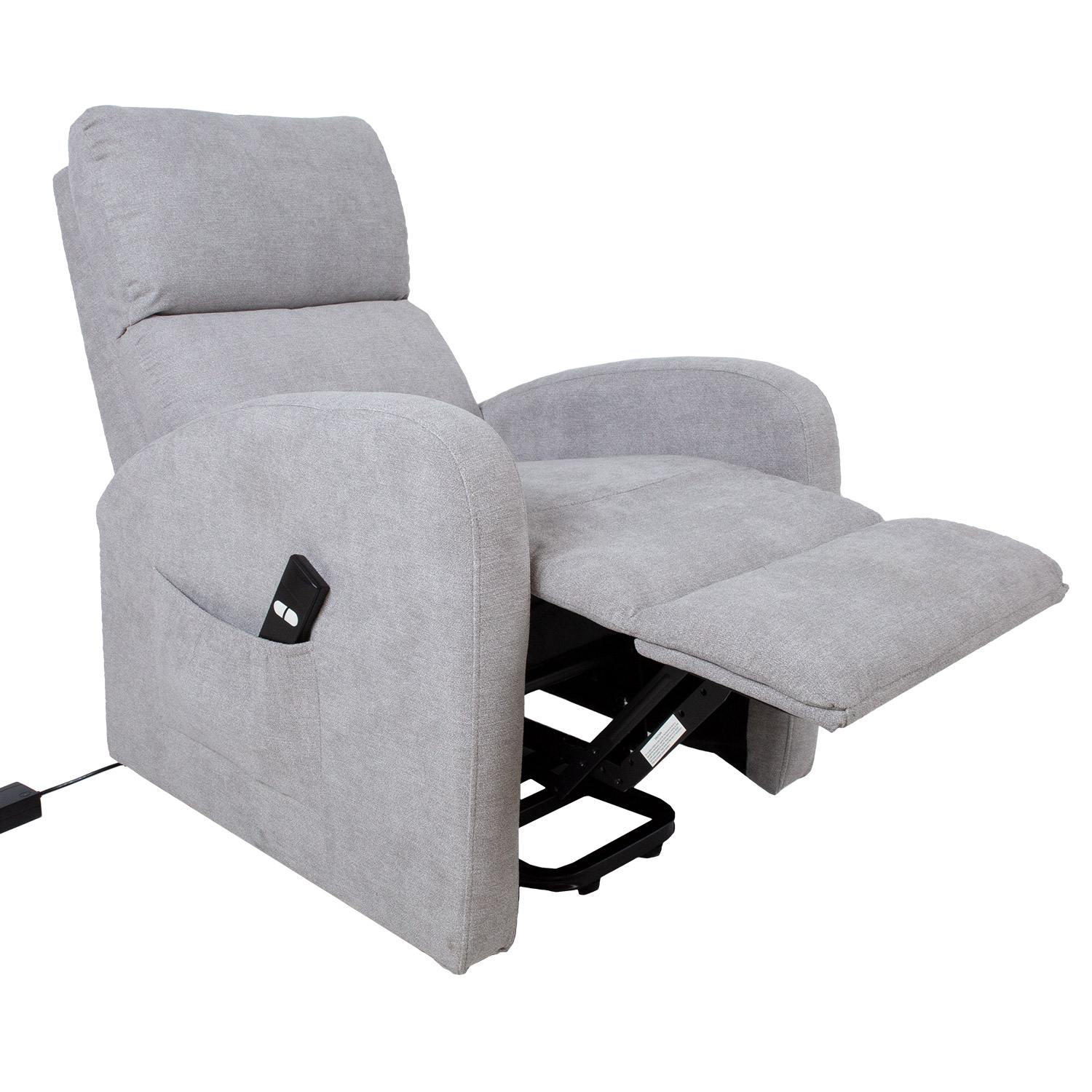 Tugitool BARNY elektriline lift recliner 72x93xH104cm, helehall