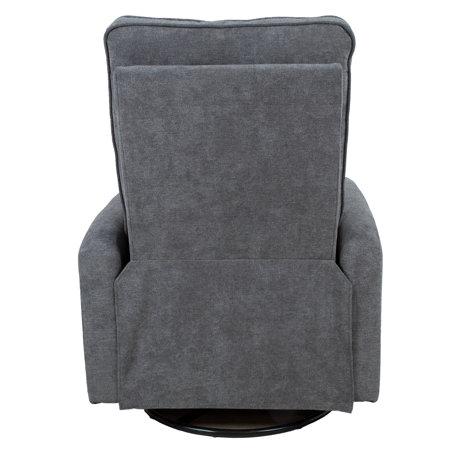 Tugitool EDDY kiikuv ja pöörlev manuaalne recliner 76x96xH103cm, hall