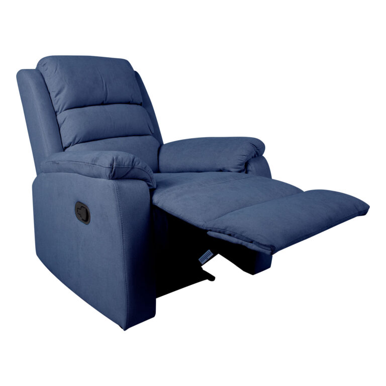 Tugitool MANUEL manuaalne recliner 88x95xH103cm, tumesinine - Image 2