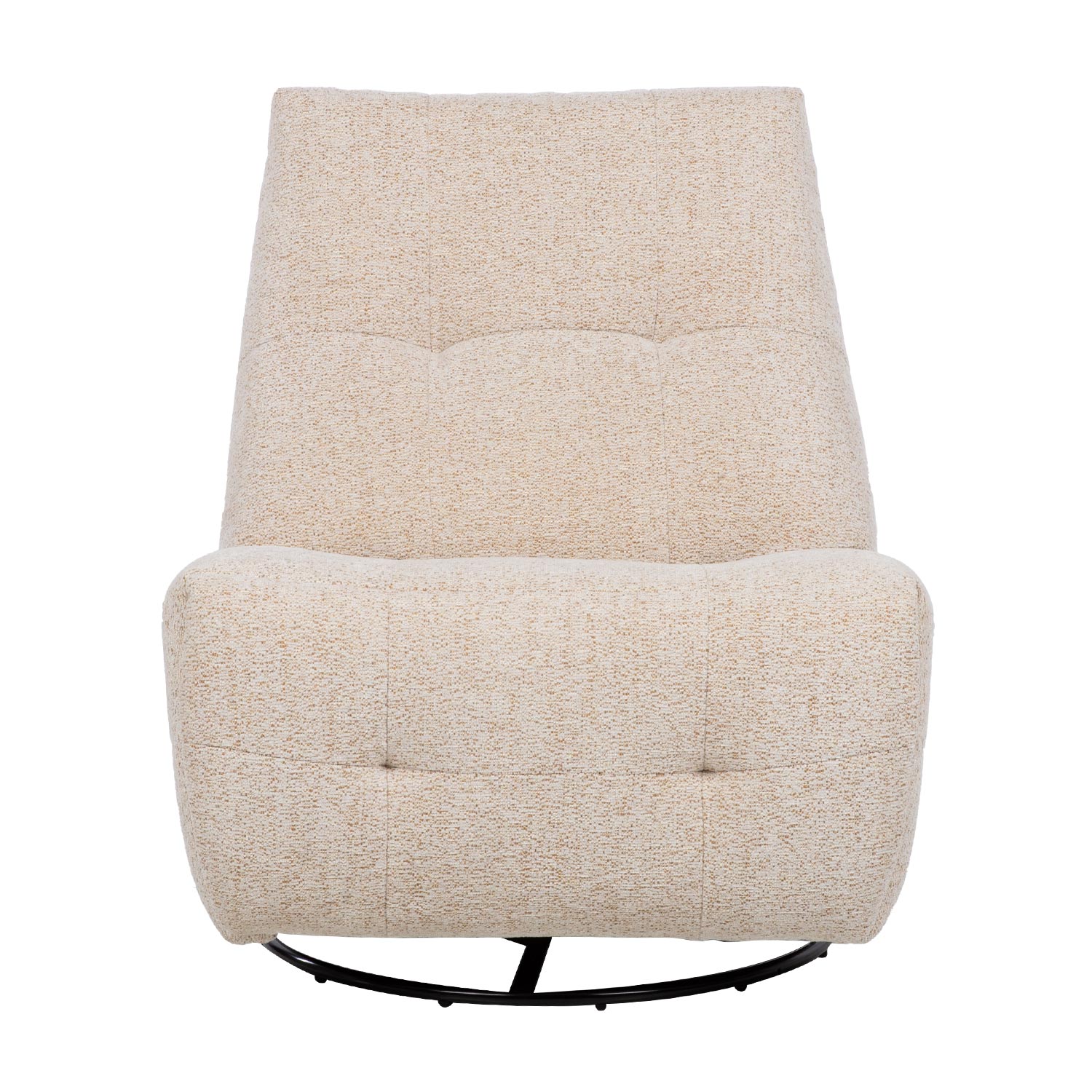 Tugitool WILLA manuaalne recliner, pöörlev ja kiikuv 82x97xH96cm, beež