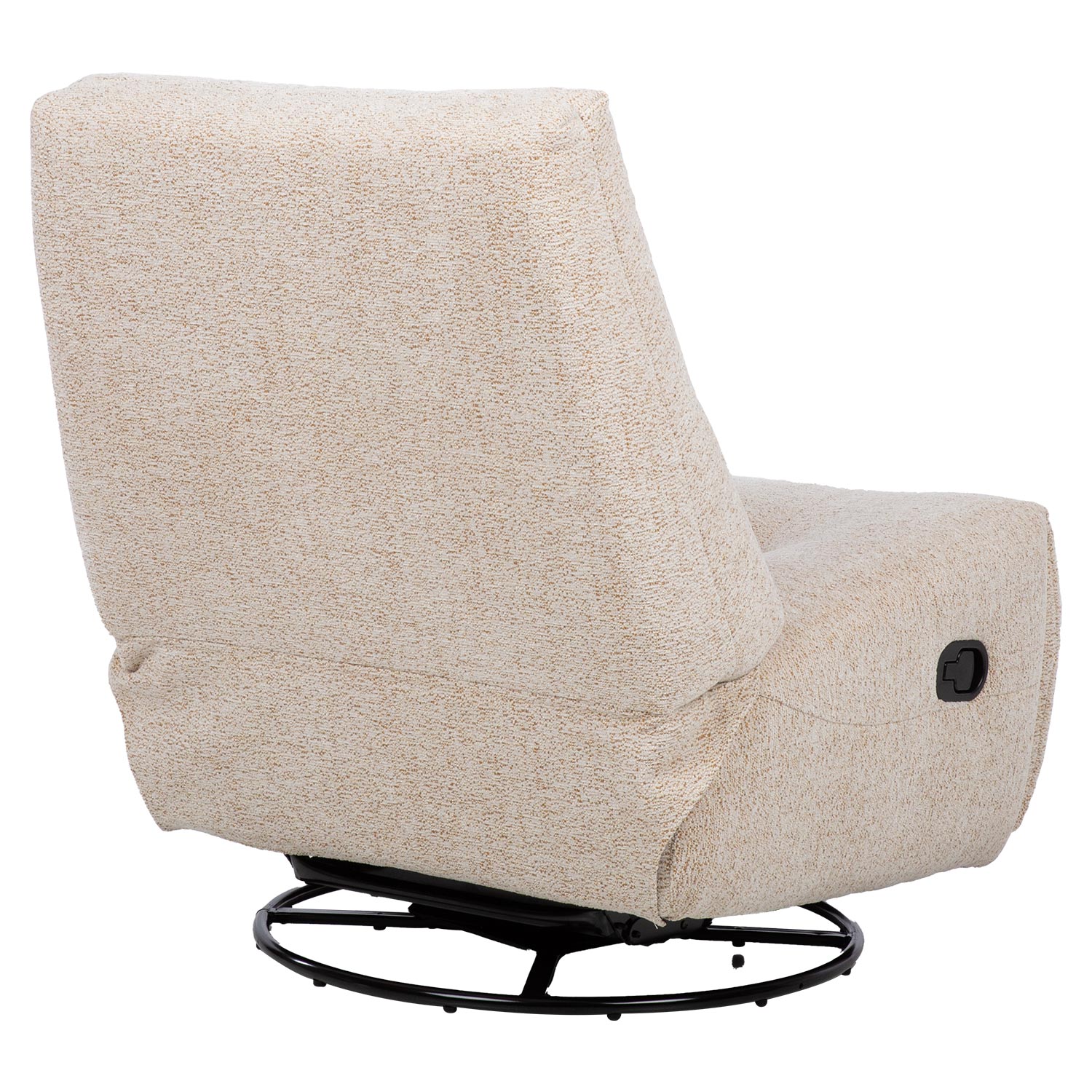 Tugitool WILLA manuaalne recliner, pöörlev ja kiikuv 82x97xH96cm, beež