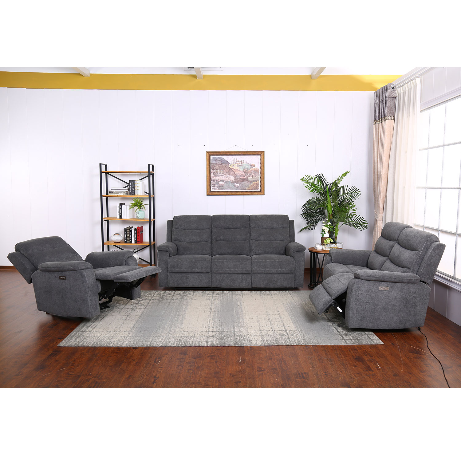 Tugitool MIMI elektriline recliner 92x93xH102cm, hall