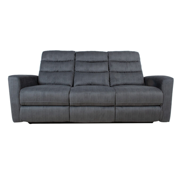 Diivan GASTON 3-kohaline elektriline recliner 206x85xH104cm, hall samet - Image 3