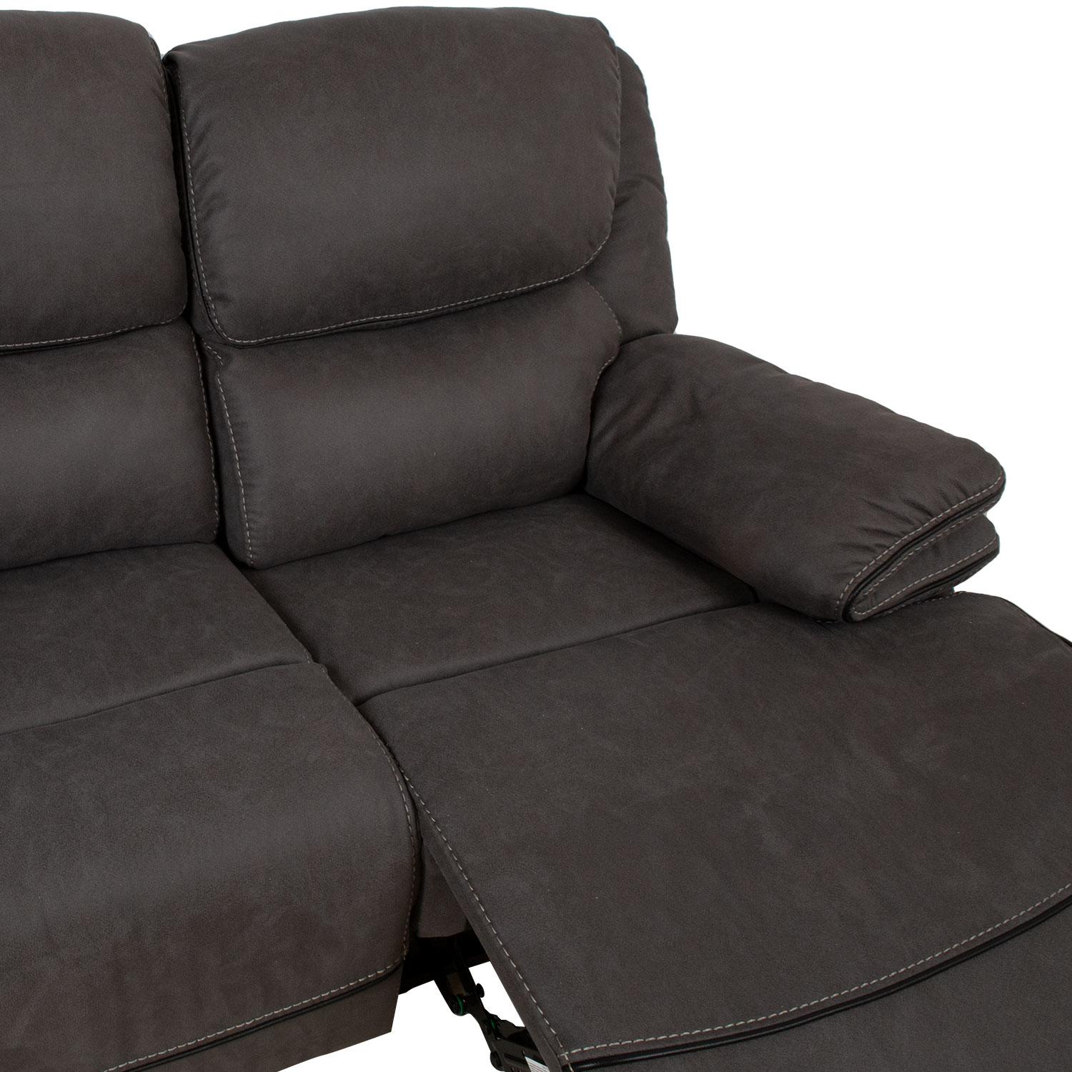 Diivan GORDY 2-kohaline manuaalne recliner 163x93xH106cm, hall