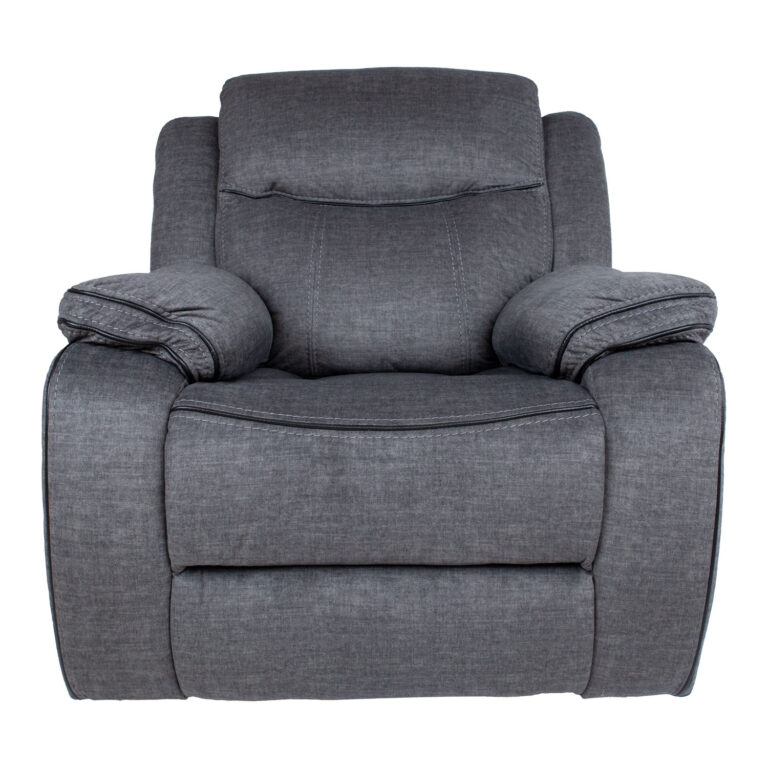 Tugitool GENTRY kiikuv ja pöörlev manuaalne recliner 96x98xH102cm, hall - Image 3