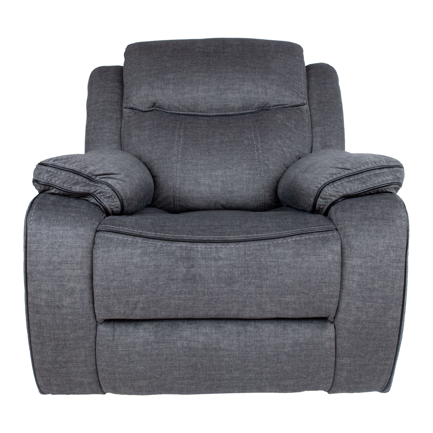 Tugitool GENTRY kiikuv ja pöörlev manuaalne recliner 96x98xH102cm, hall