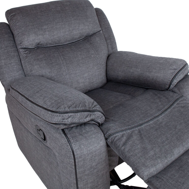Tugitool GENTRY kiikuv ja pöörlev manuaalne recliner 96x98xH102cm, hall - Image 6