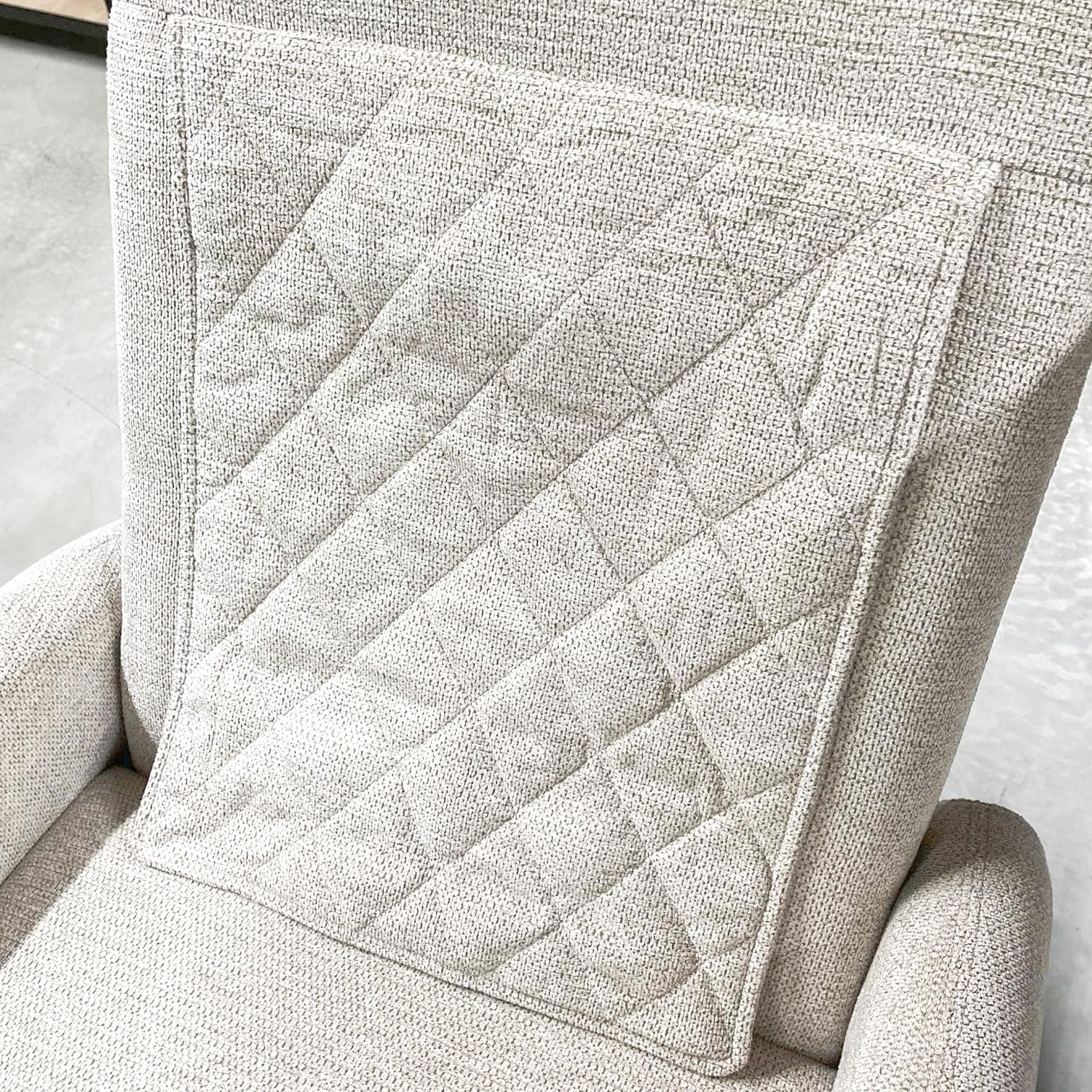 Tugitool KATY elektriline recliner massaažifunktsiooniga 78x97xH100cm, sinakasvalge