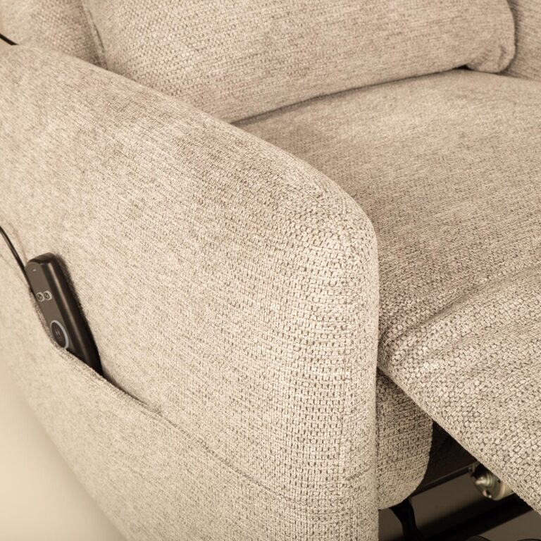 Tugitool KATY elektriline recliner massaažifunktsiooniga 78x97xH100cm, beež - Image 7