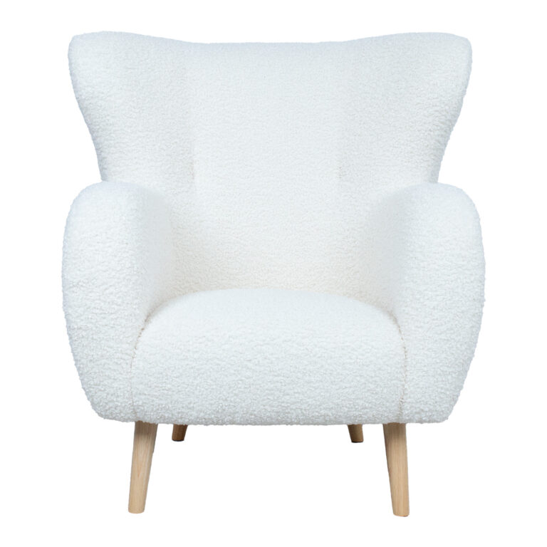 Tugitool ELISA 91x88x98cm, soe valge - Image 2