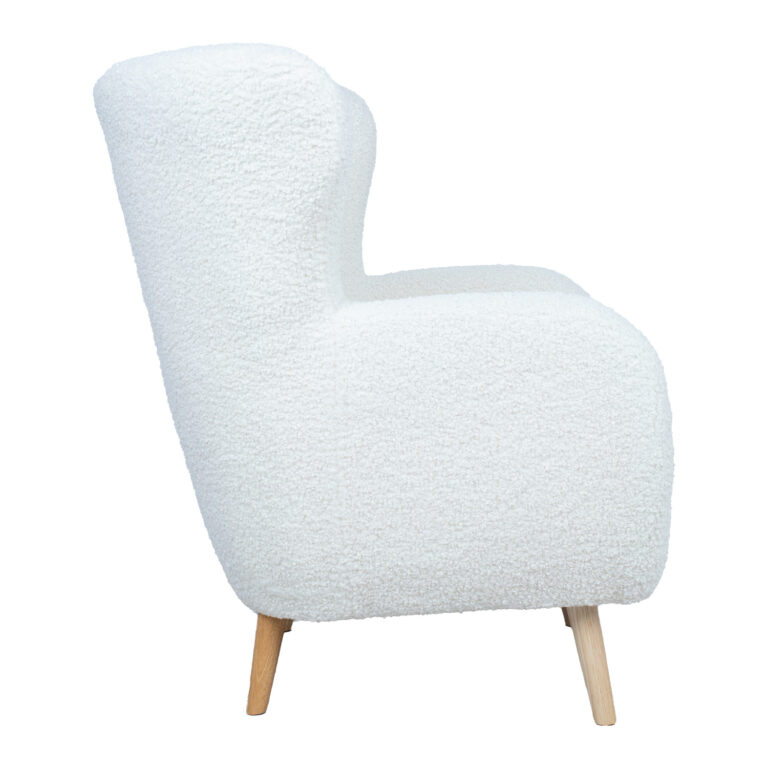 Tugitool ELISA 91x88x98cm, soe valge - Image 3