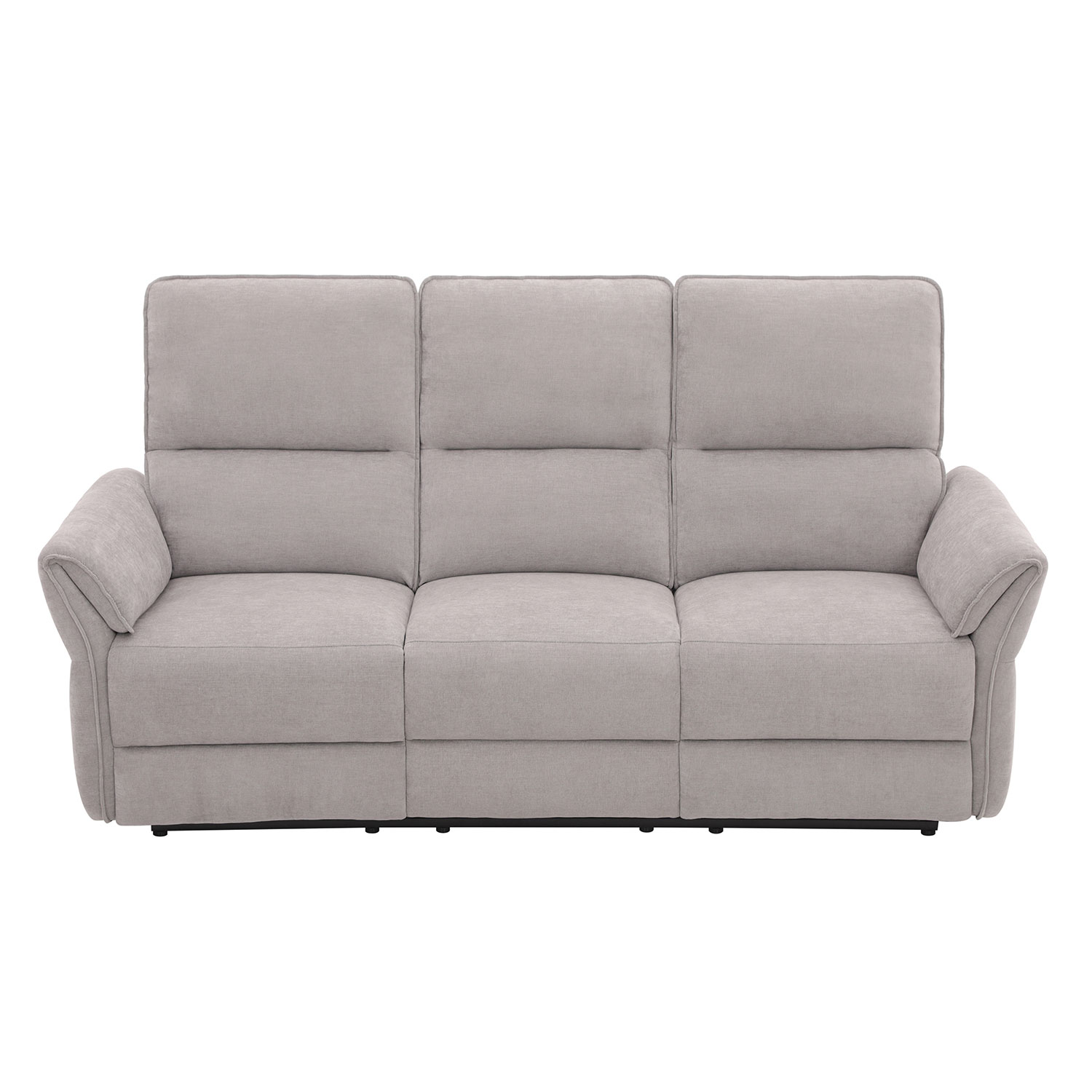 Diivan DAMIKA 3-kohaline elektriline recliner 200x92xH103cm, hall