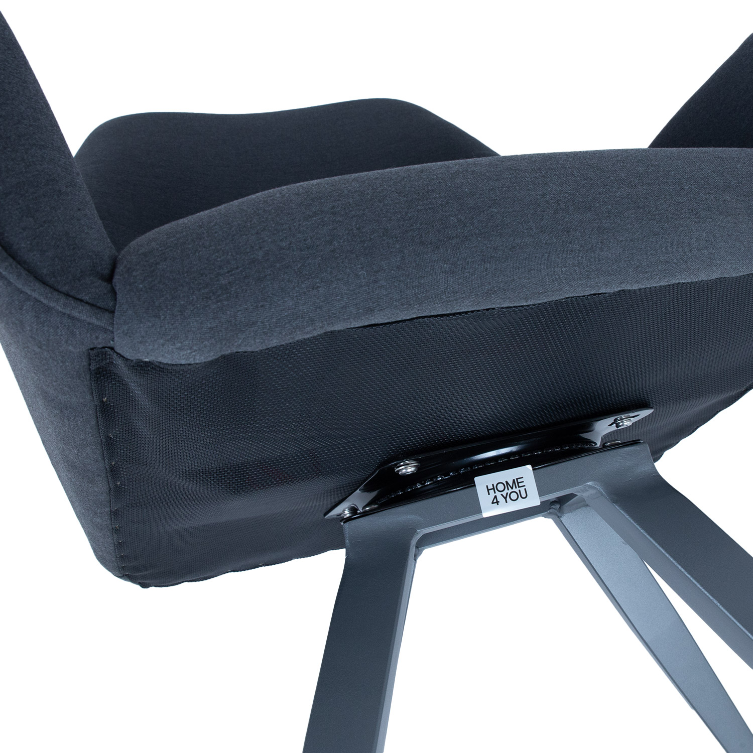 Tool COLUMBUS pöörlev 67x76xH95cm, tumehall