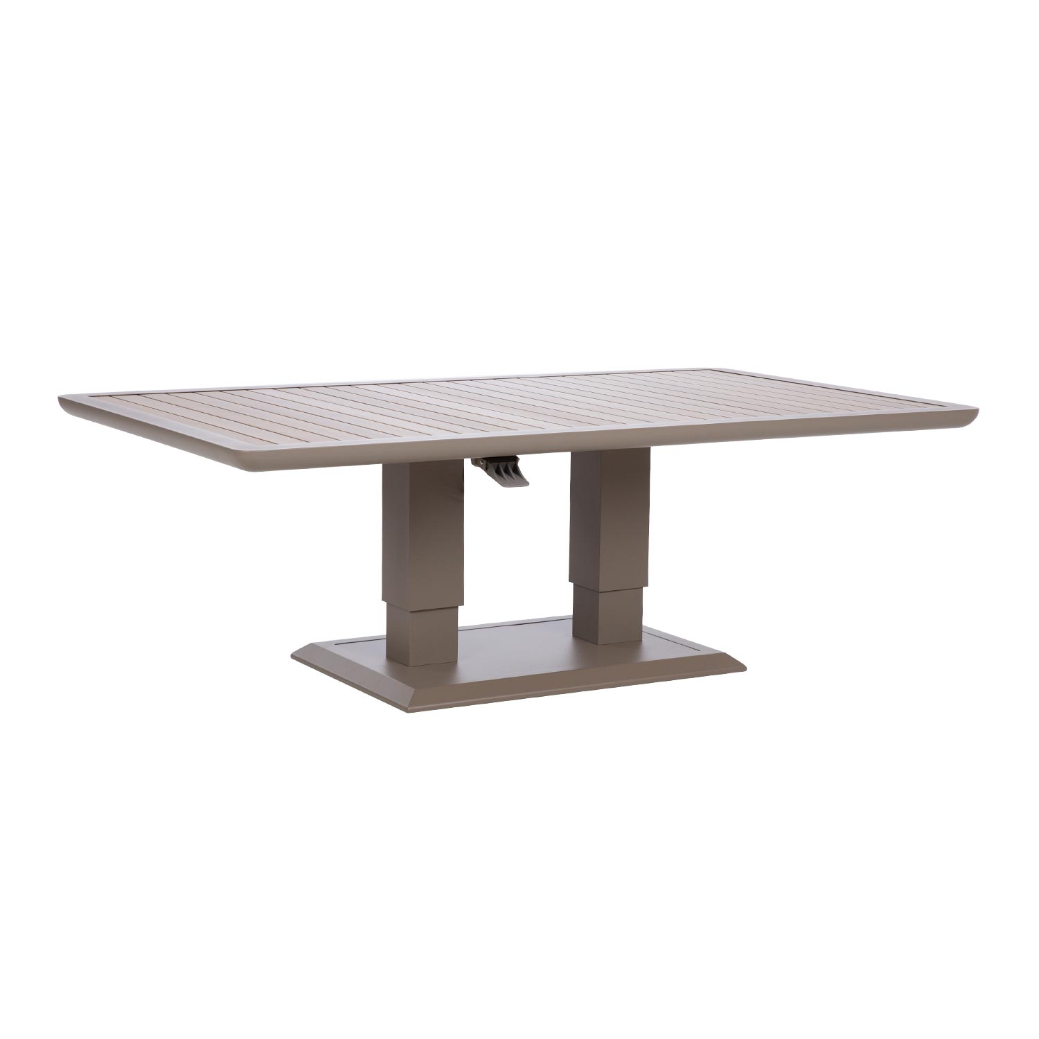 Laud MARENDA 150x90xH52-75cm, hallikasbeež