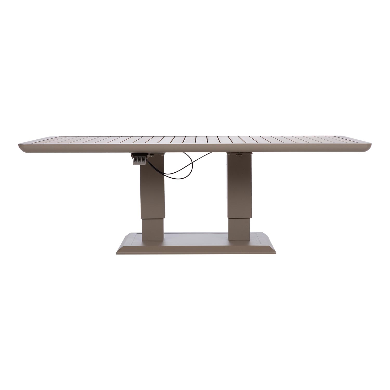 Laud MARENDA 150x90xH52-75cm, hallikasbeež