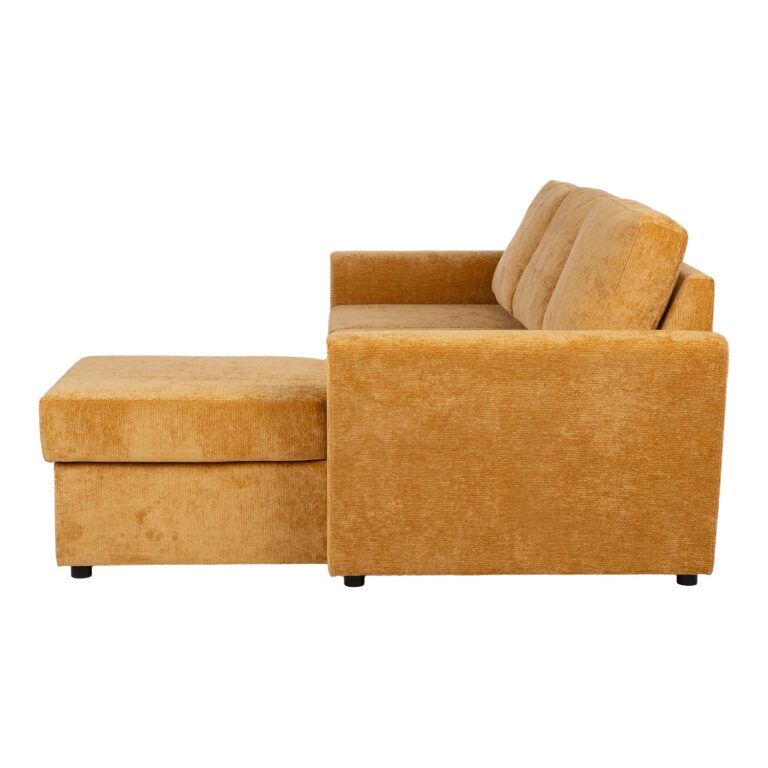 Nurgadiivanvoodi INGA 217x92/160xH92cm, kollane - Image 5