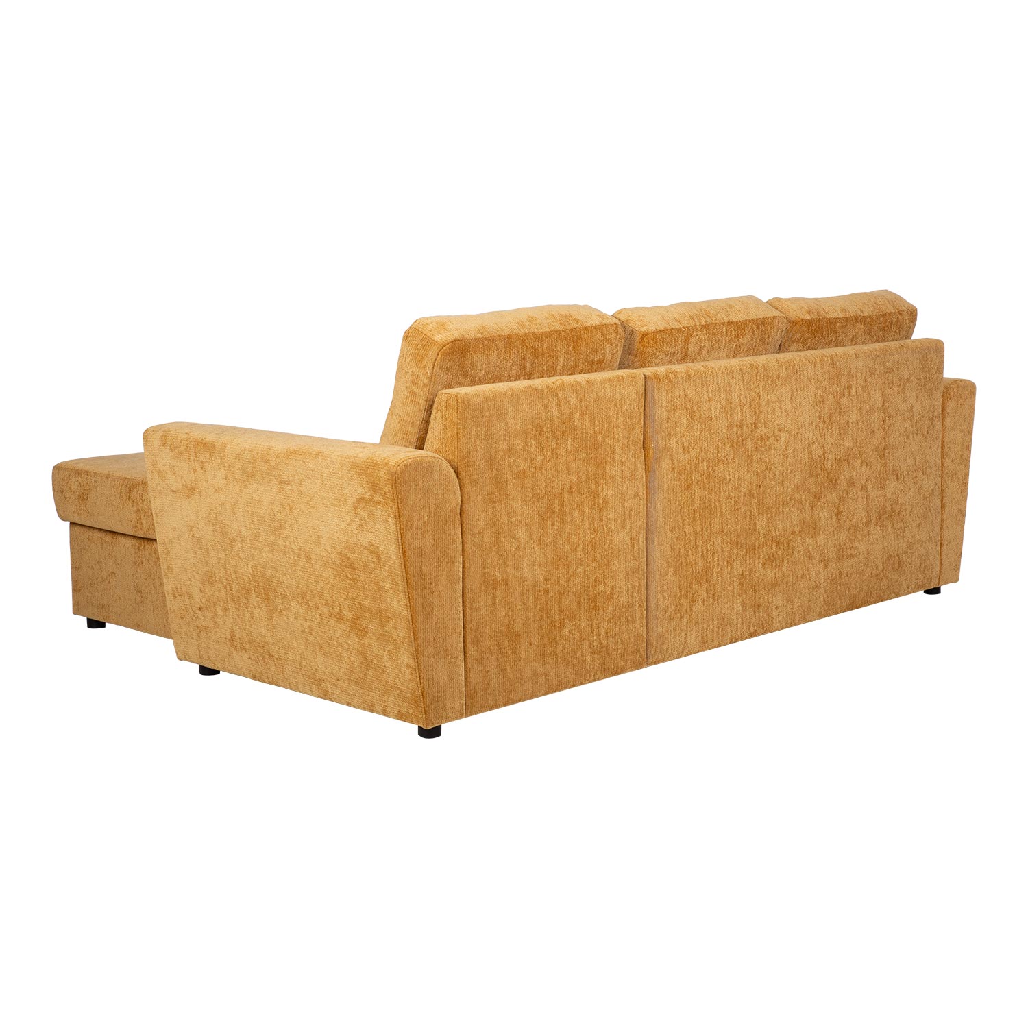 Nurgadiivanvoodi INGA 217x92/160xH92cm, kollane