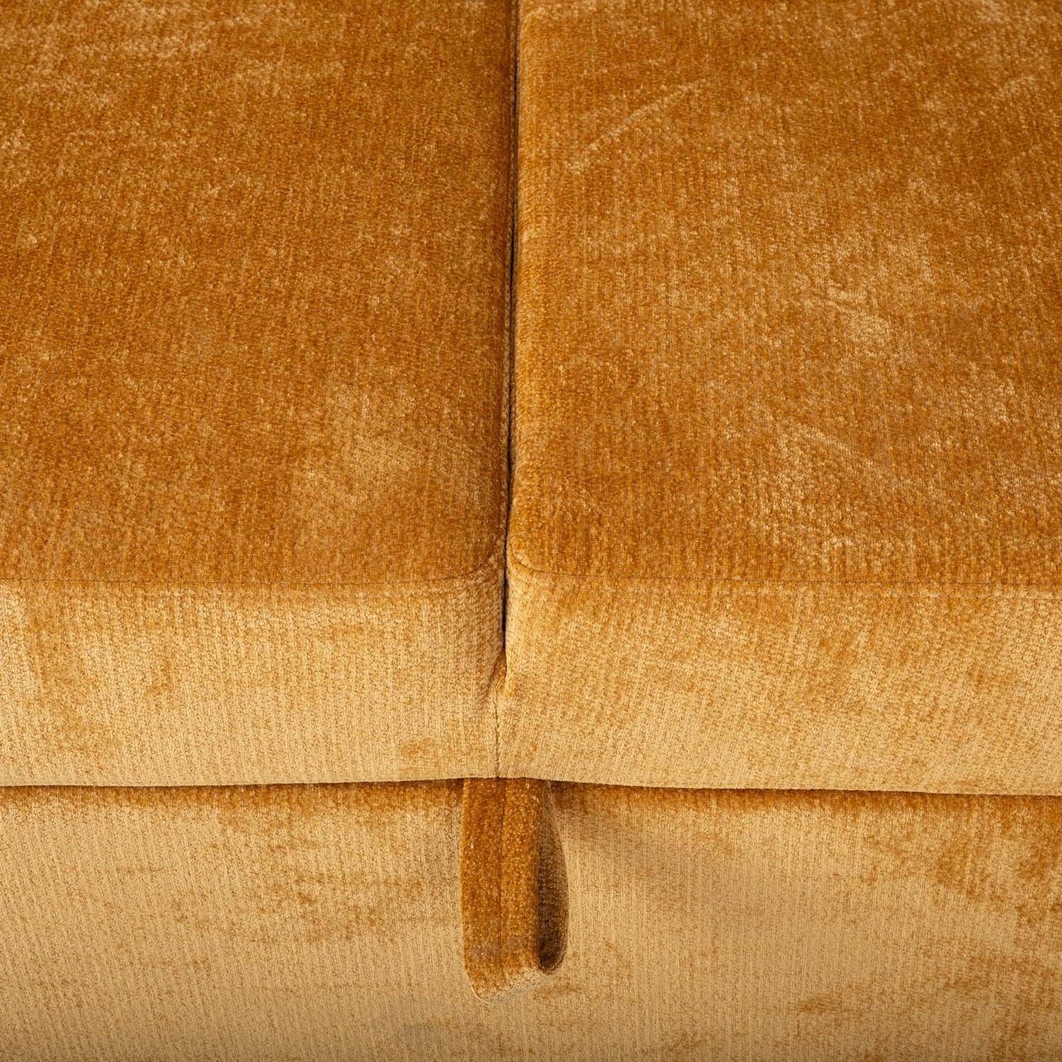 Nurgadiivanvoodi INGA 217x92/160xH92cm, kollane