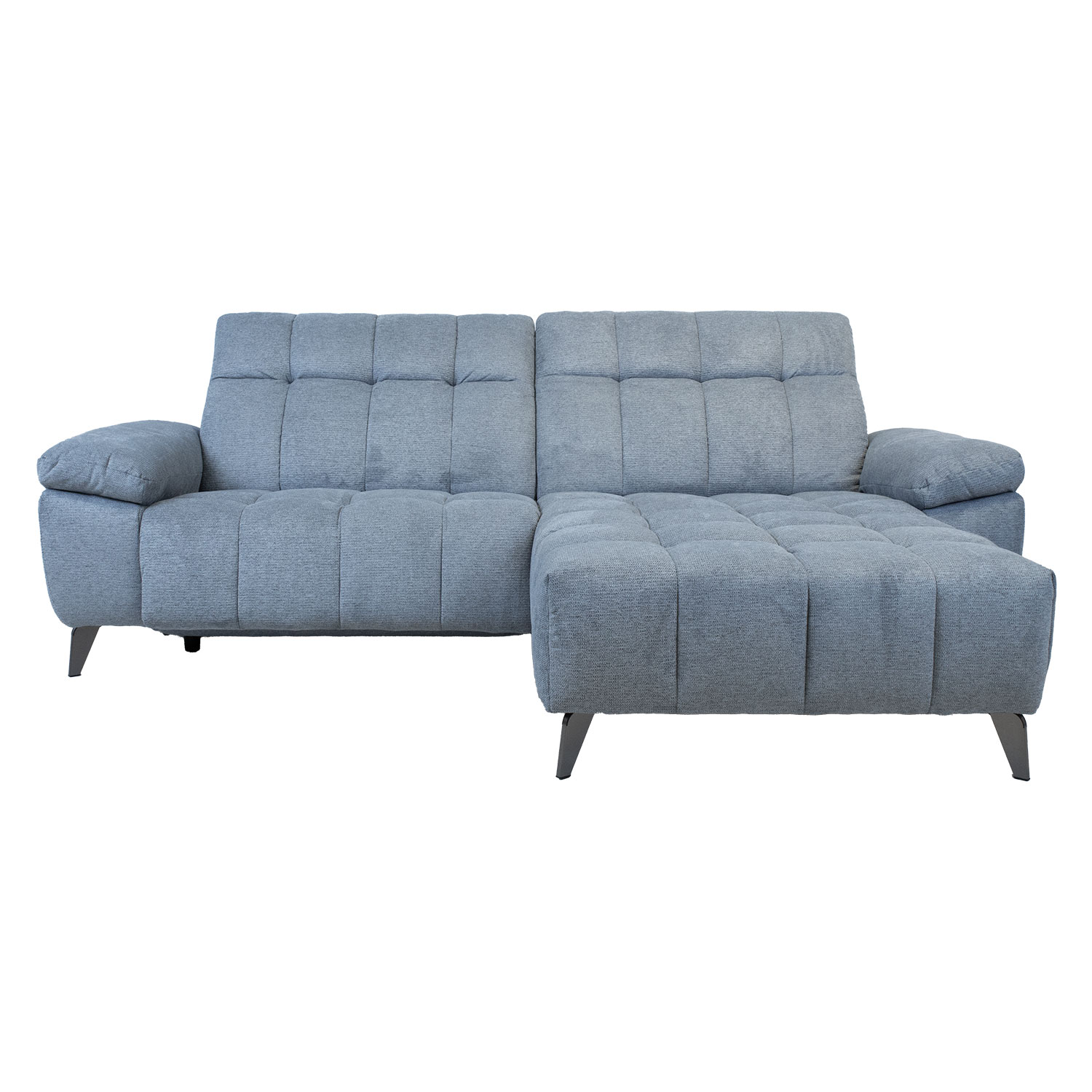 Nurgadiivan LUZERN PN elektriline recliner 264x87/160xH85cm, sinakashall