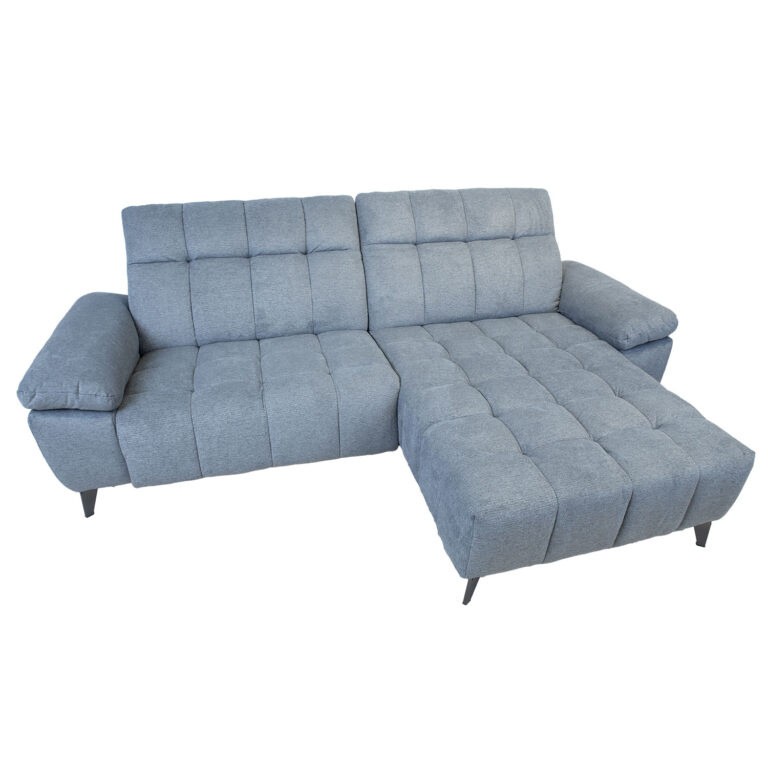 Nurgadiivan LUZERN PN elektriline recliner 264x87/160xH85cm, sinakashall - Image 4