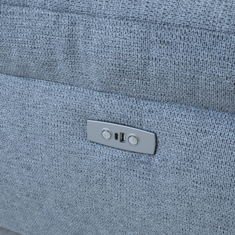 Nurgadiivan LUZERN PN elektriline recliner 264x87/160xH85cm, sinakashall - Image 7