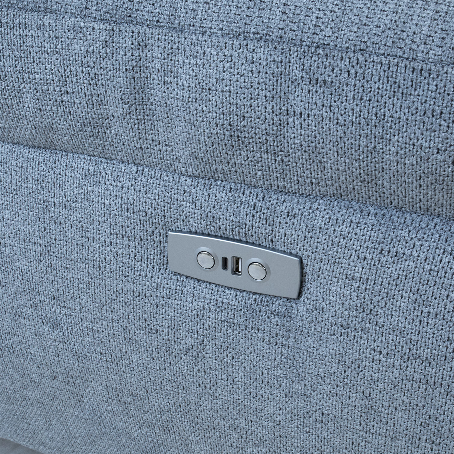 Nurgadiivan LUZERN PN elektriline recliner 264x87/160xH85cm, sinakashall