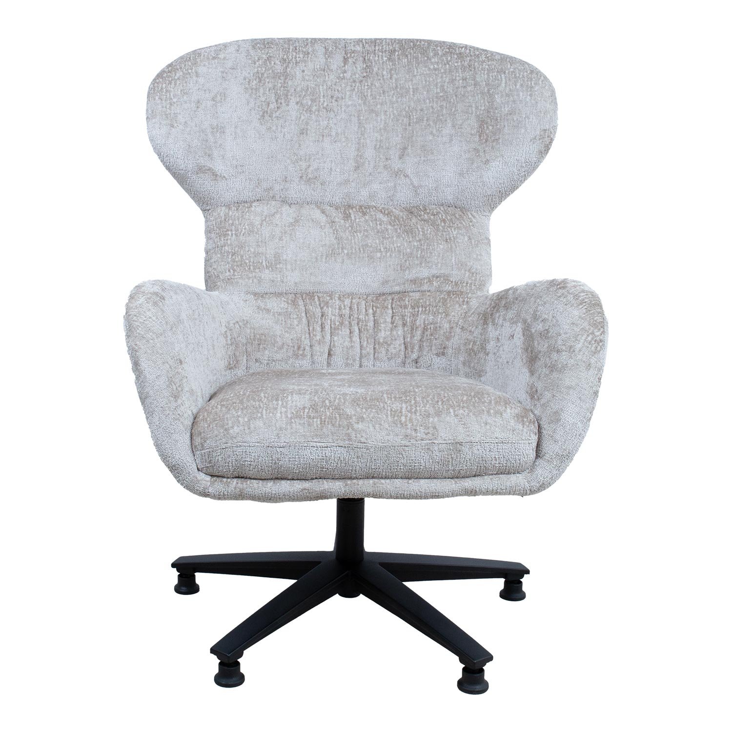 Tugitool KAROLINA 78x84,5xH104,5cm, koorevalge