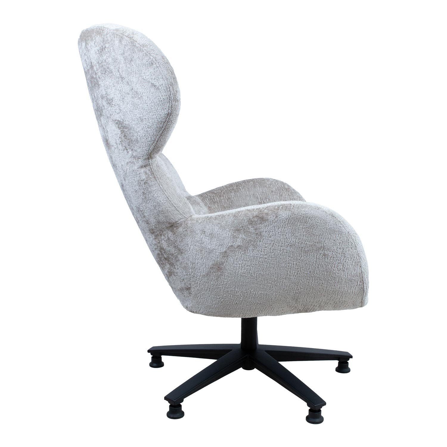 Tugitool KAROLINA 78x84,5xH104,5cm, koorevalge