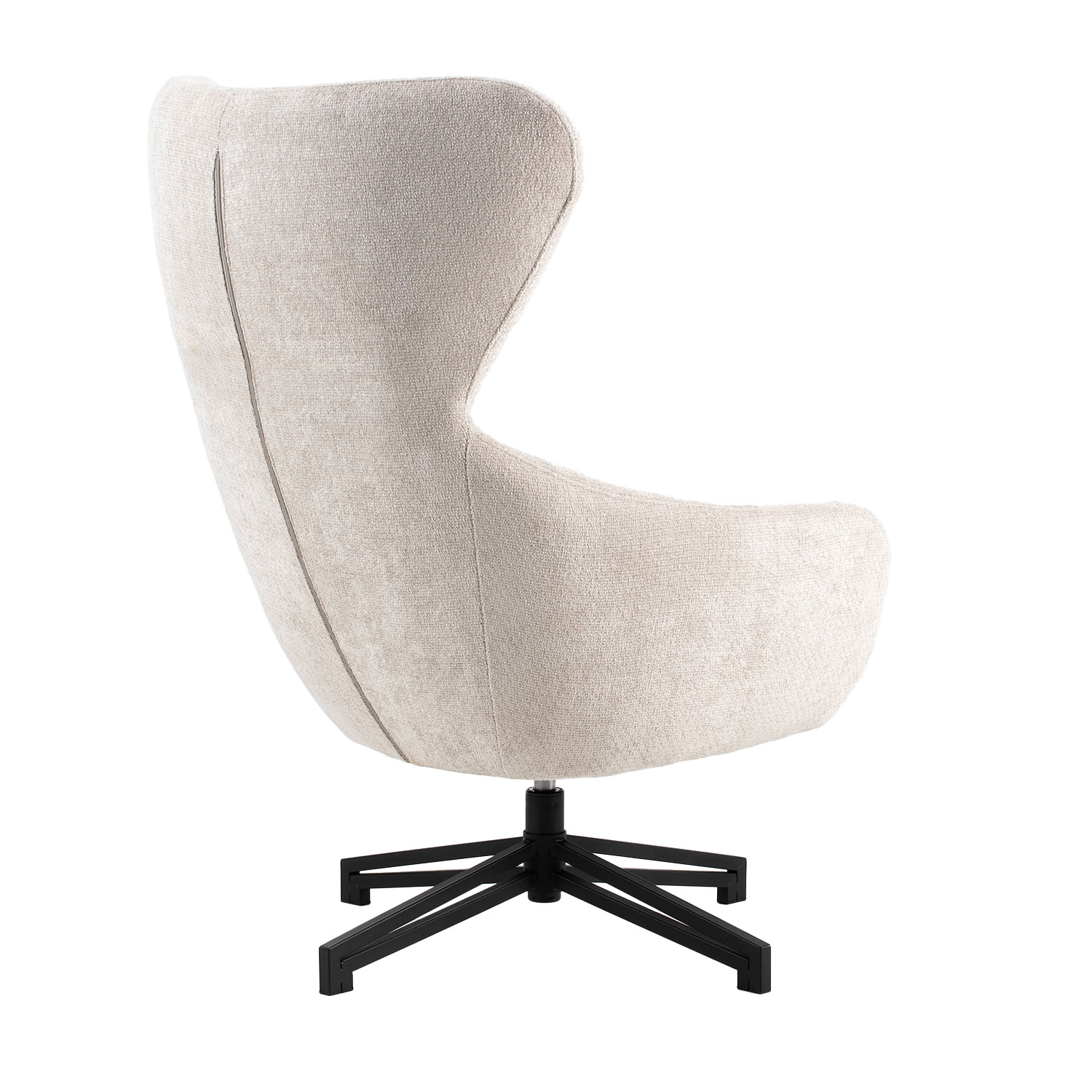 Tugitool LIONEL 75x80xH110cm, valge